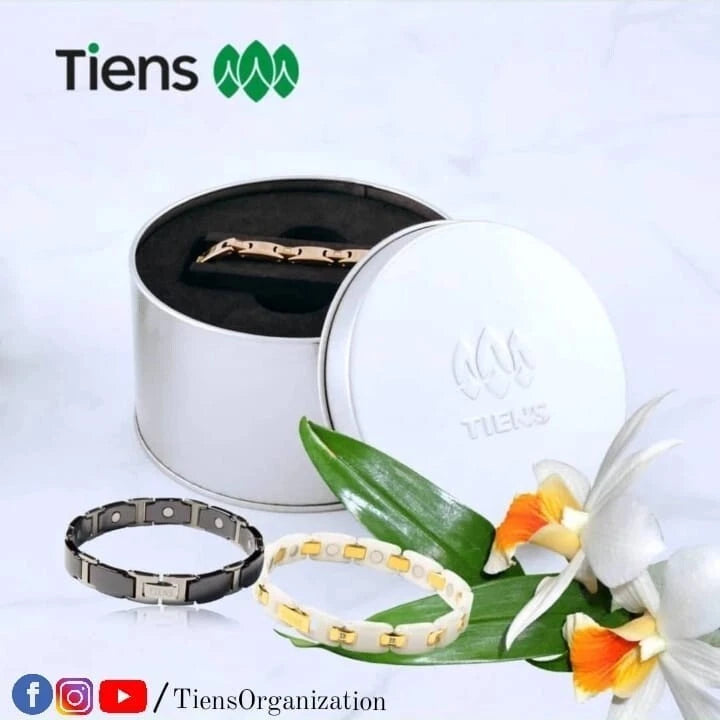 TIENS Ti-Energy Bracelet Magic White Edition |Ancient Magnetic Healing Bracelet
