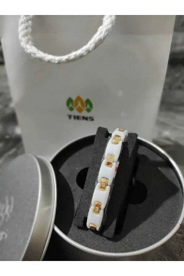 TIENS Ti-Energy Bracelet Magic White Edition |Ancient Magnetic Healing Bracelet