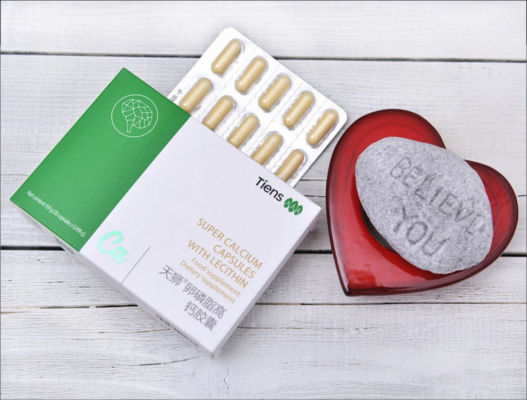 TIENS Super Calcium Capsules with Lecithin
