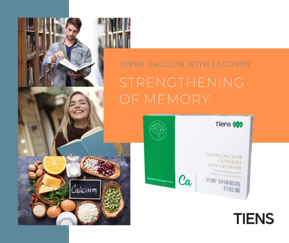 TIENS Super Calcium Capsules with Lecithin